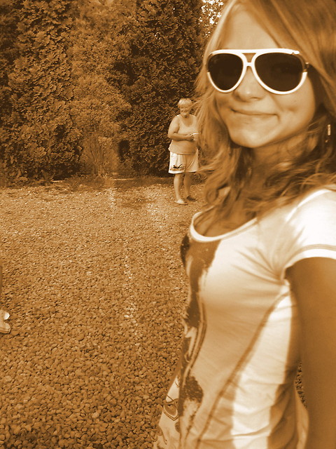 Madzia i babcia Aki ;d