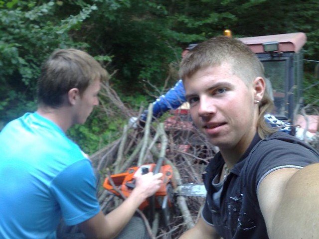 przygotowania do ognicha ;p 