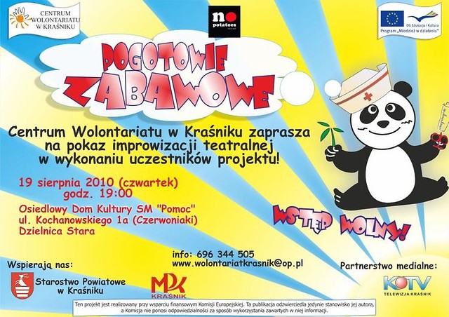 Pokaz improwizacji w Kraniku! 