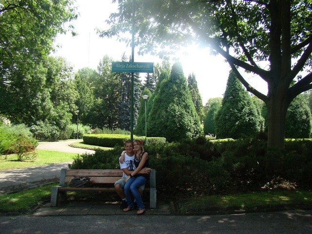 Biaystok- Aleja Zakochanych 