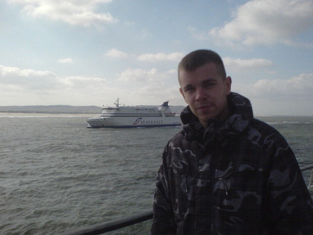 Z Calais kierunek Dover