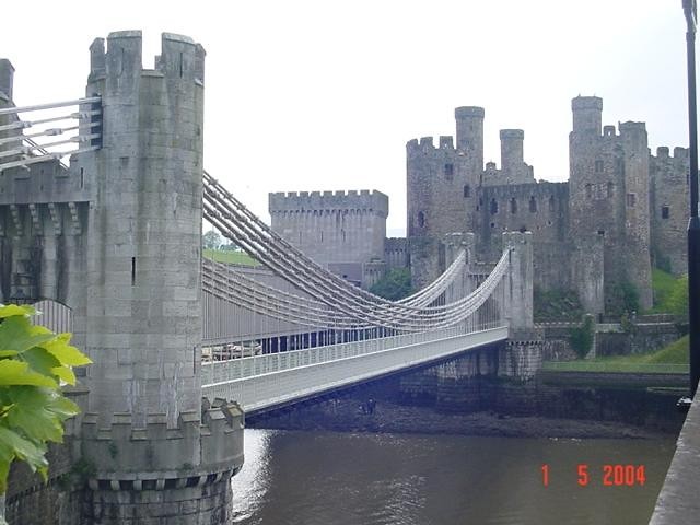 Zamek w Walii(Conwy)