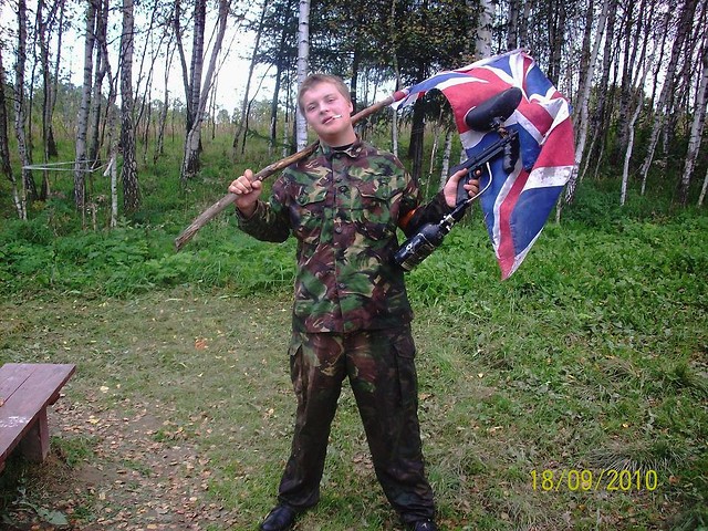 Flaga zdobyta wrg pokonany ;)