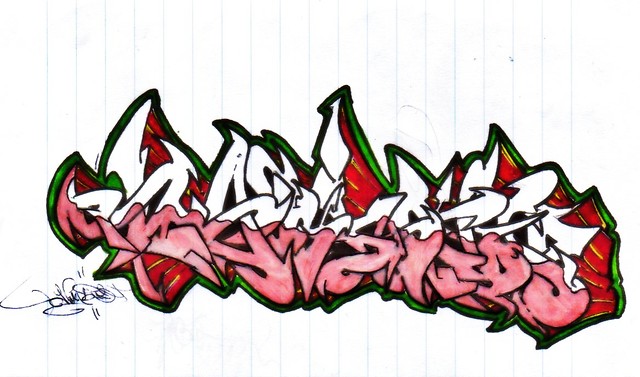 Graffiti z mojego black booka