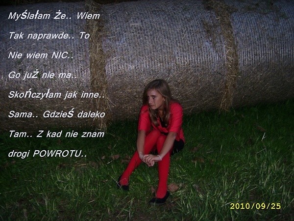 Sama ju nie wiem ..