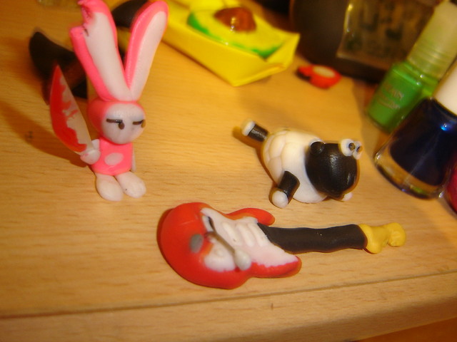 PinkBunny & Fender Shitocaster .