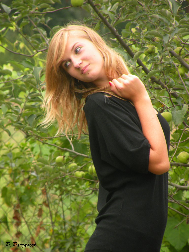 In the garden