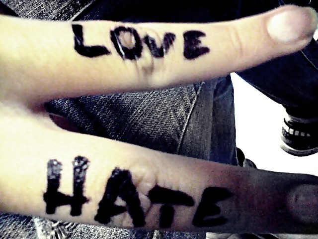 LOVE - HATE