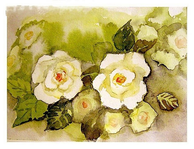 ROE BEZ RӯU/ akwarele