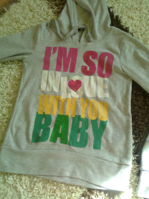 Bluza z napisem, promocja !!!!!!