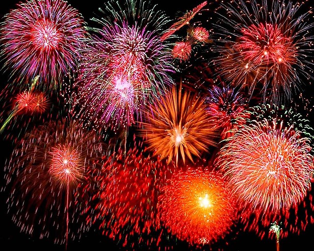 Fireworks.