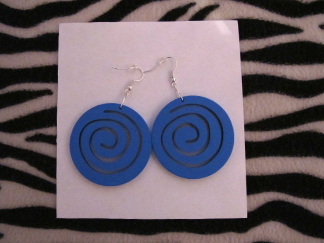 Niebieskie spirale