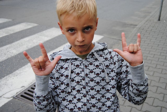 Kuzynek i sesja w miecie :)