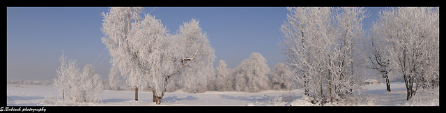 Zima w Ldzinach :)