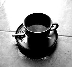 Coffee, cigarettes, some poems.