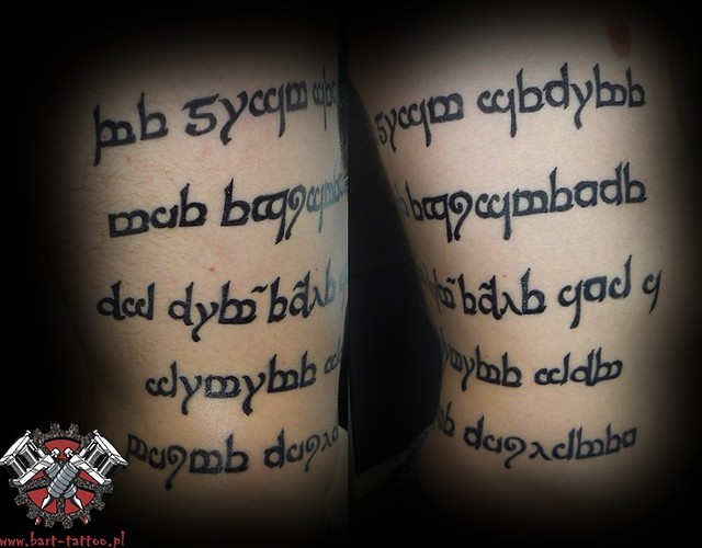 14 words tattoo płock b-art-tat - bart1981