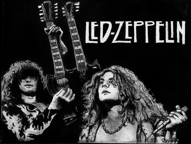 Jimmy Page i Robert Plant