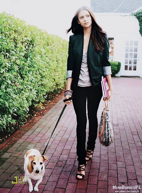 with dog