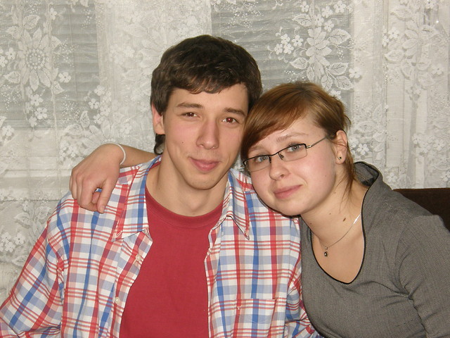 z Patrykiem.