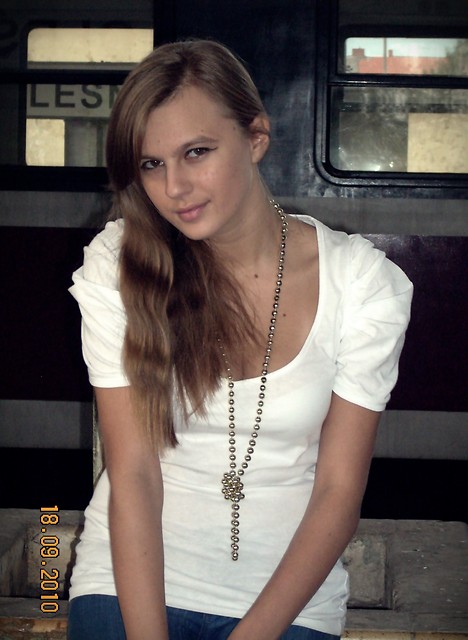 ; )