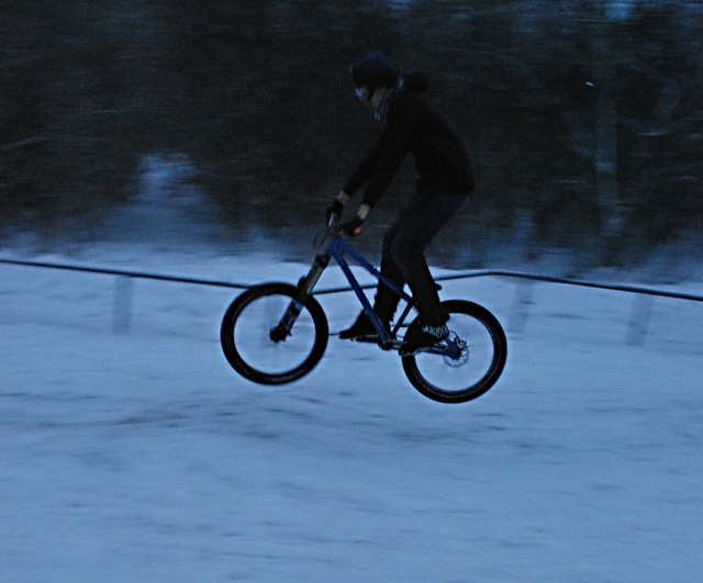 no where to ride...