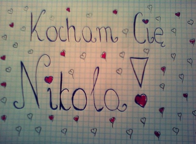 Kocham Cie NIku !