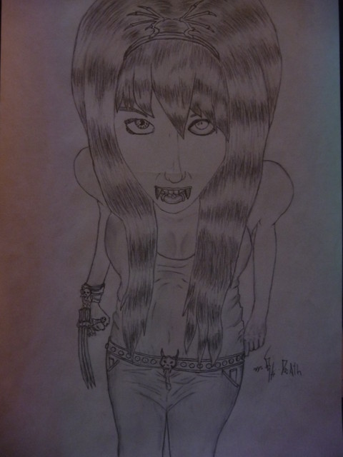 Vampire girl ^,..,^