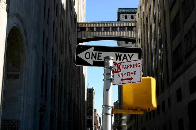 one way.