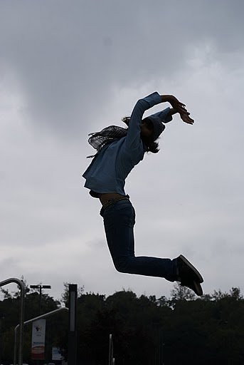 'I belive I can fly..'