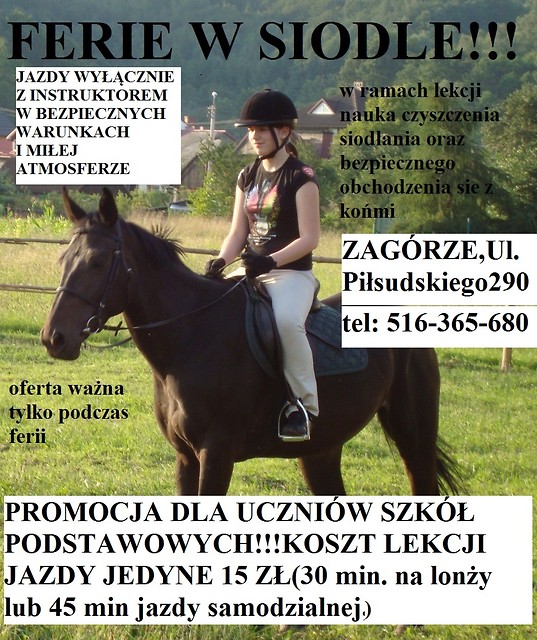 FERIE W SIODLE