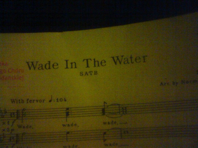 wade in the water children