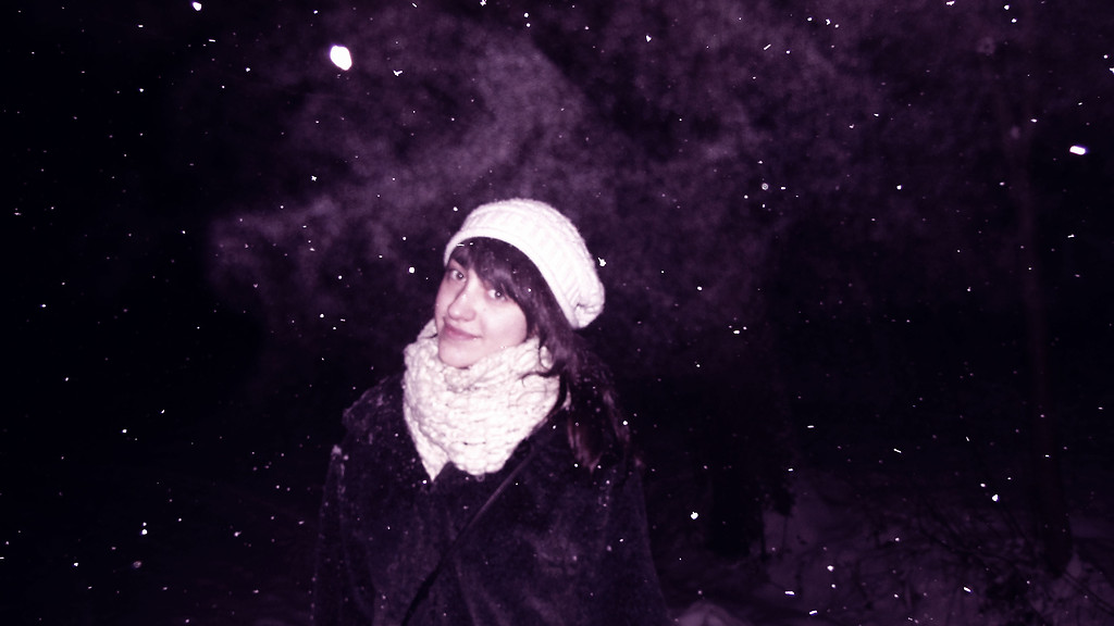 snow fall down ;D