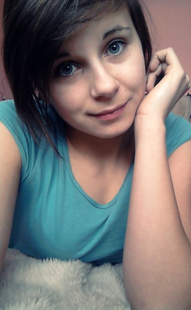 ; )