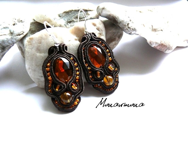 Kolczyki soutache 7