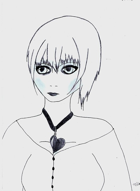 Girl with heart