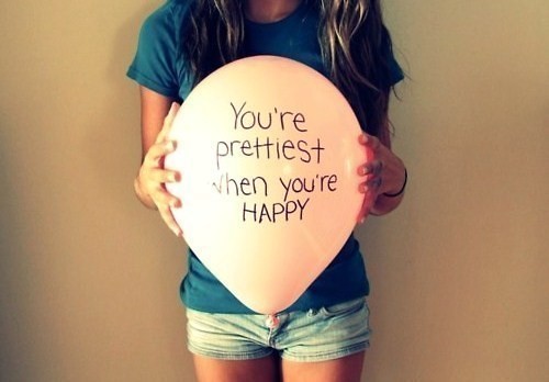 Happiness.