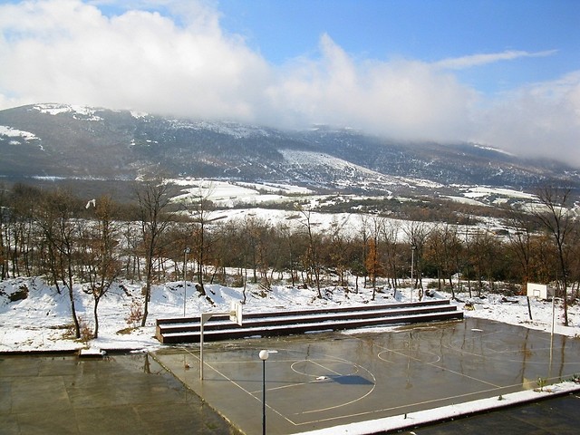 A very snowy farewell... :)