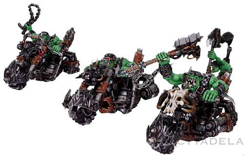ORK WARBIKER MOB !!!
