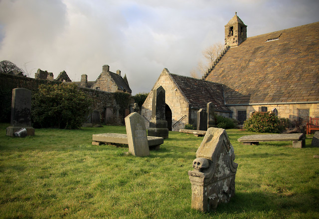 CMENTARZ W ABERDOUR