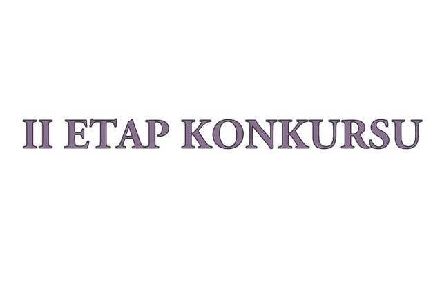 II ETAP KONKURSU