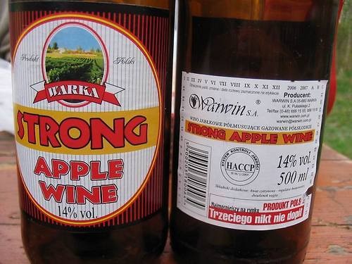 STRON APPLE WINE 