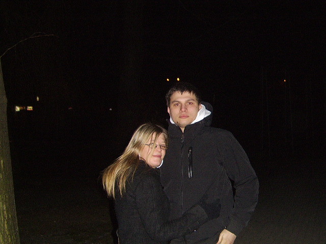 Nocny spacerek z Kotkiem :*