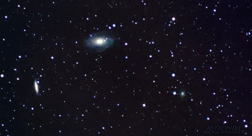 Grupa galaktyk M81, M82, NGC3077