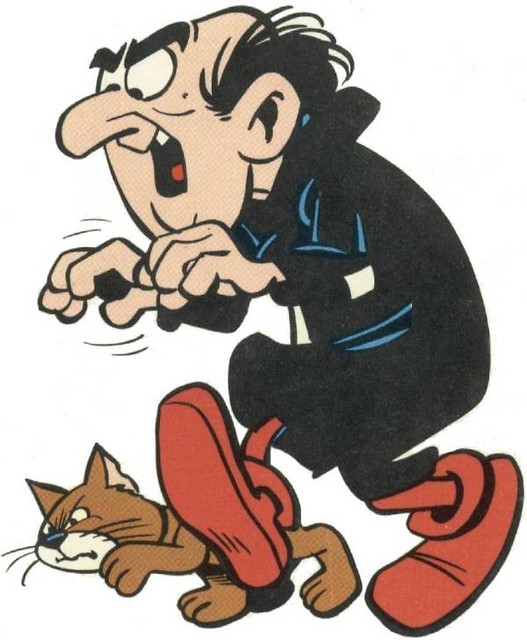 Gargamel tak wygladam z rana ;D 