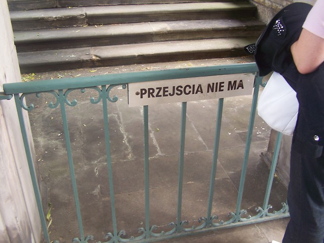 Przejcia nie ma !