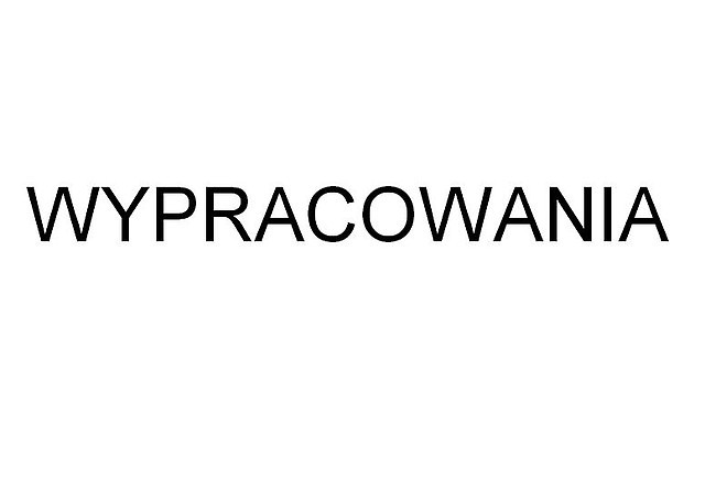 Wypracowania w j.polskim i ang.