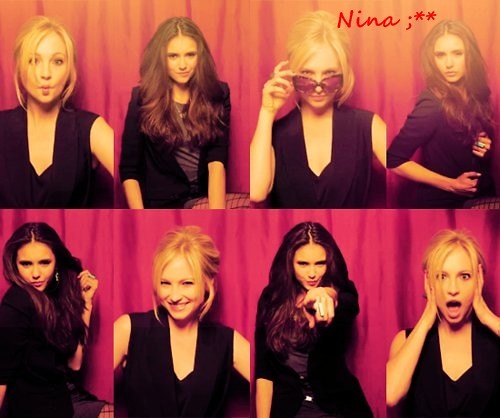 Nina and Caroline ;**