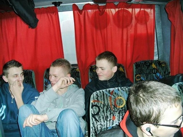 Ten w czarnej kurtce to ja :)