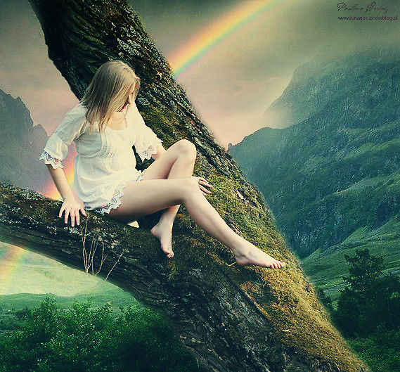 Her own Wonderland.