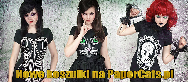 PaperCats.pl nowe koszulki